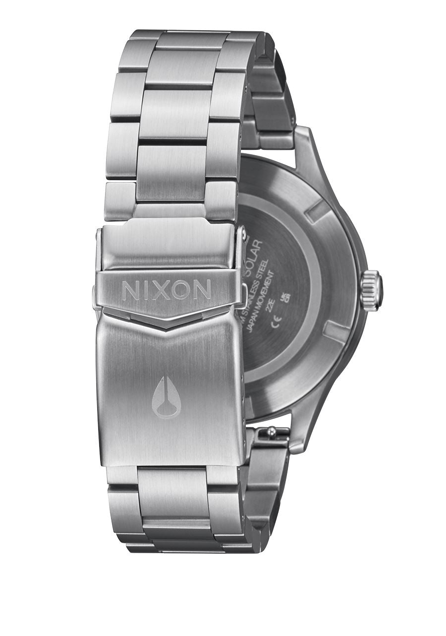 Nixon Sentry Solar Stainless Steel Watch 