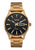 Nixon Sentry Solar Stainless Steel Watch All Gold / Black 