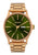Nixon Sentry Stainless Steel Watch Gold / Green Sunray 