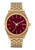 Nixon Time Teller Watch Gold / Oxblood Sunray 