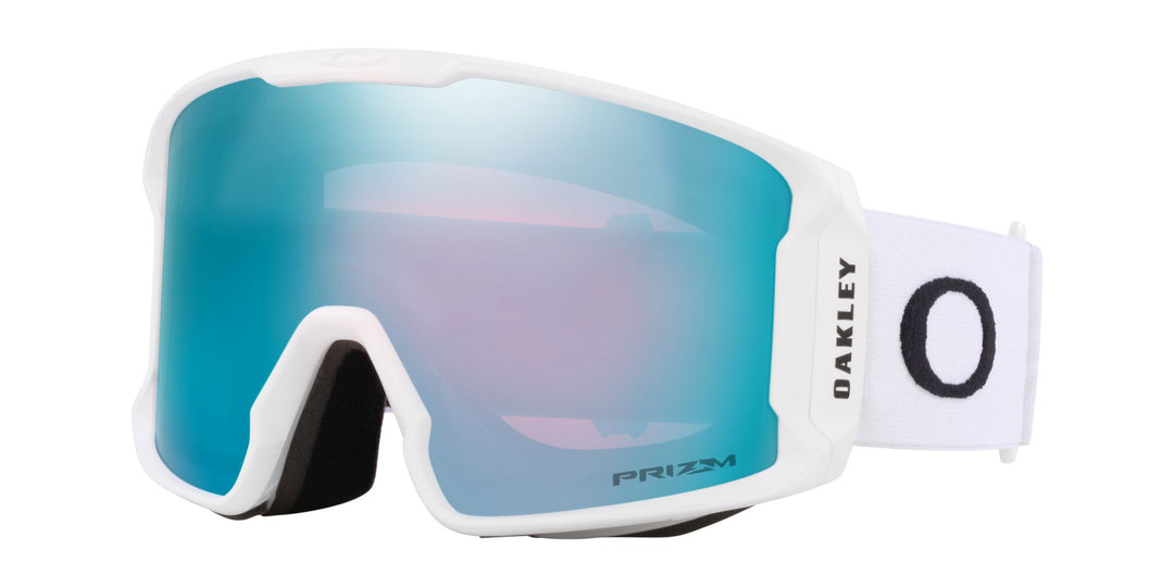 Oakley Line Miner L Goggles 2024 Matte White / Prizm Snow Sapphire Iridium 