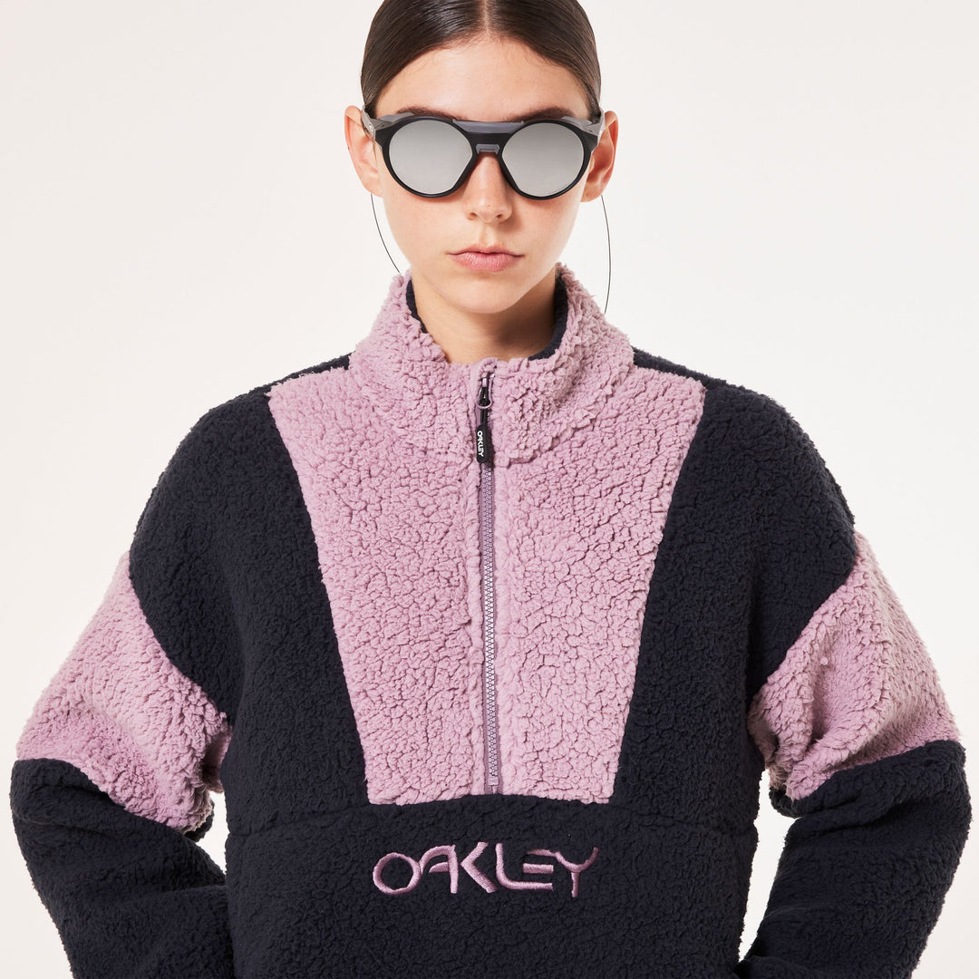 Oakley TNP Ember Half Zip RC Womens Fleece Toadstool / Black S 