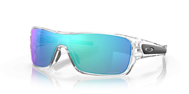 Oakley Turbine Rotor Sunglasses Polished Clear / Prizm Sapphire 