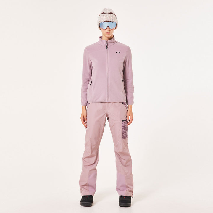 Oakley Womens Alpine Full Zip Sweatshirt Toadstool S 
