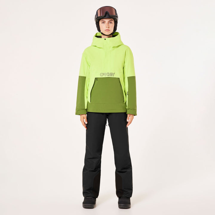 Oakley Womens TNP TBT Insulated Anorak 2025 Light Green S 