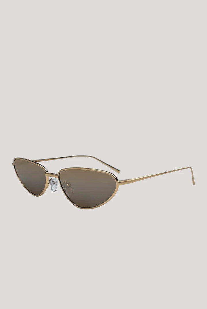 Otra Aster Sunglasses Gold / Brown 