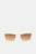 Otra Fairfax Sunglasses Frosted Ivory / Brown Fade 