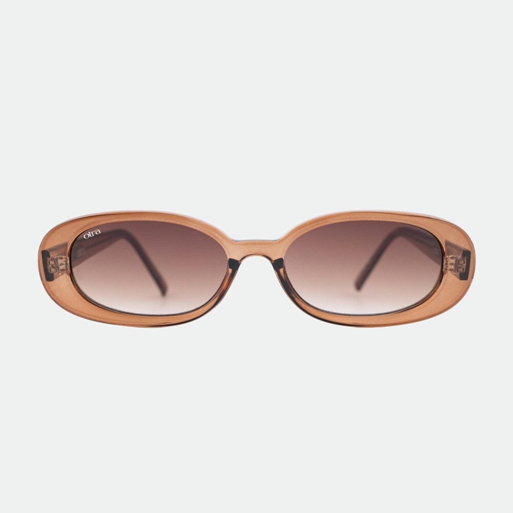 Otra Gina Sunglasses Transparent Coffee / Brown 