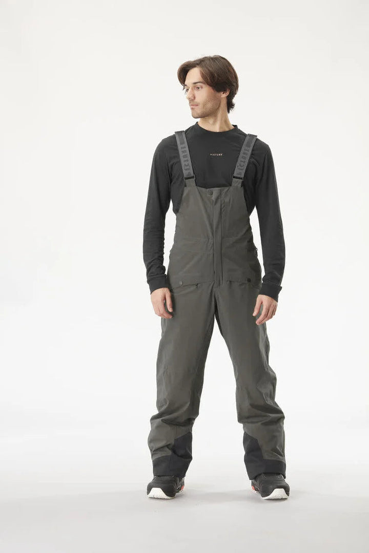 Picture Avening Bib Pants Raven Grey M 