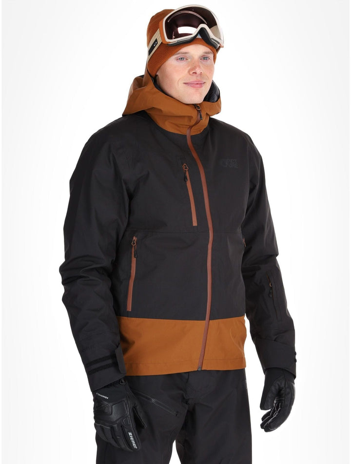 Picture Broader 3L Jacket Black Chocolate S 