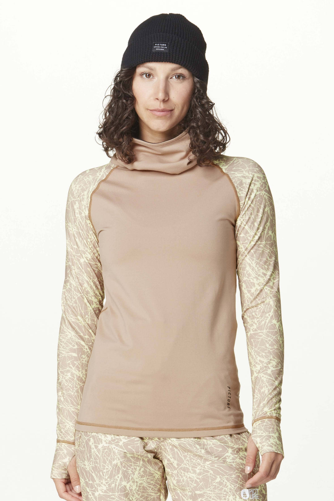 Picture Pagaya High Womens Fleece Textury Print Roebuck S 