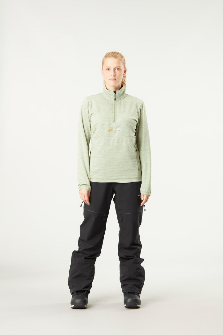 Picture Tahita 1/4 Grid Fleece Desert Sage S 