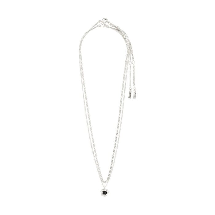 Pilgrim Act Necklace Silver Plated 