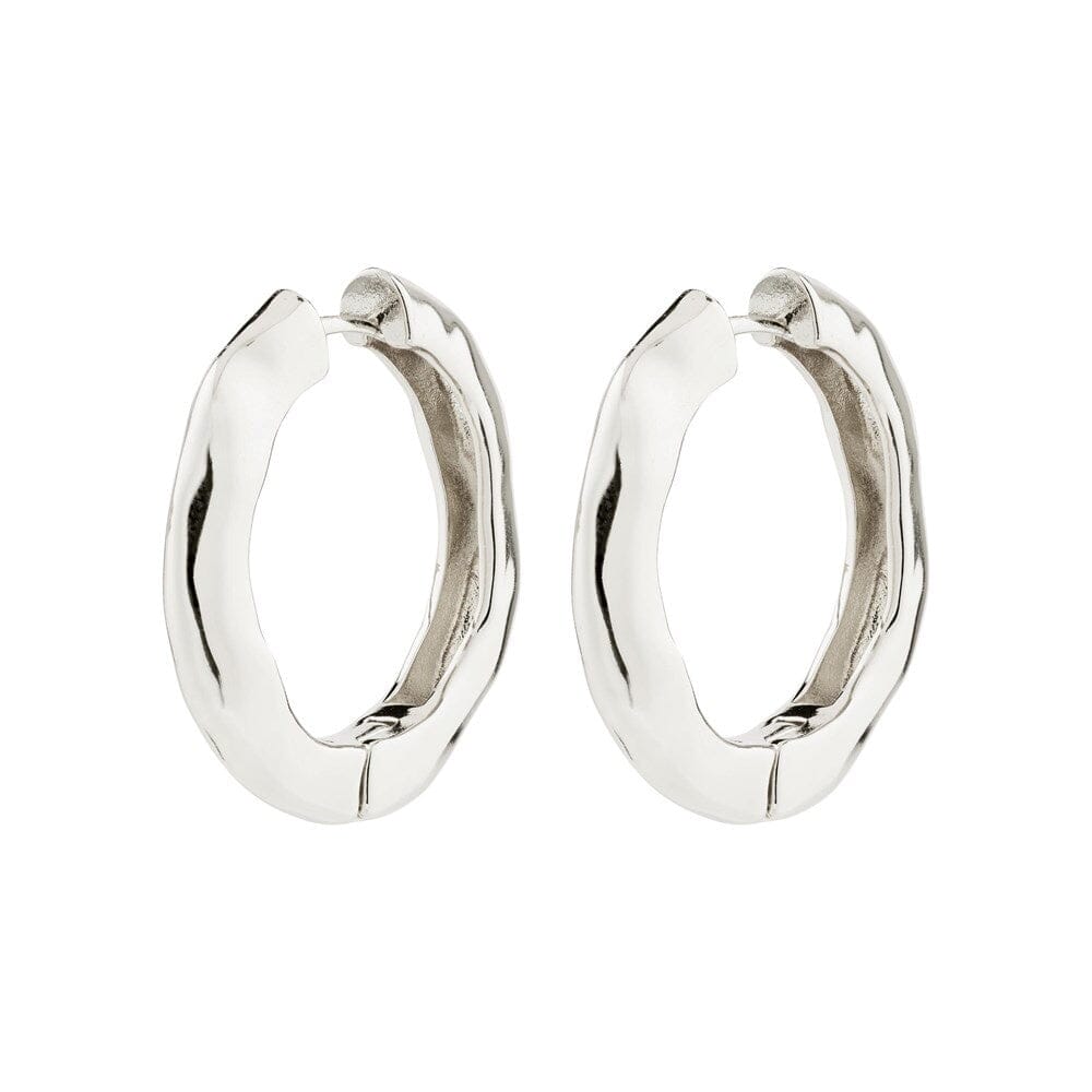 Pilgrim Believe Recycled Hoop Earrings 
