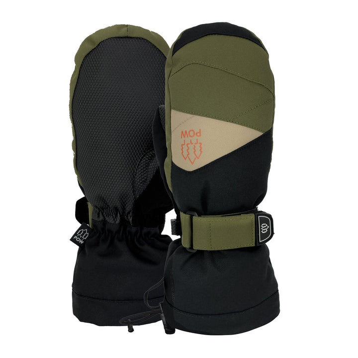 POW Ascend Kids Mitt Olive 4Y 
