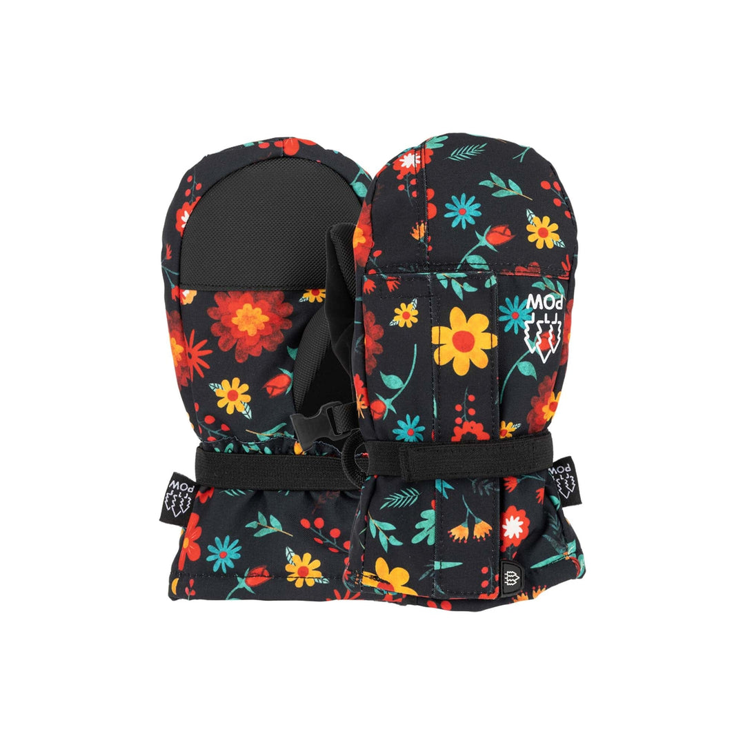 Pow MC Kids Mitt Floral 2Y 