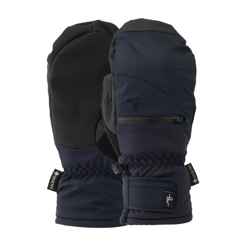 POW Womens Cascadia GTX Short Mitt +WARM Black XS 
