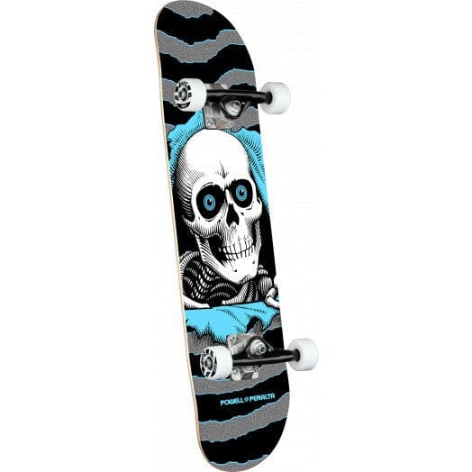 Powell Peralta Ripper One Off Silver / Light Blue Complete 