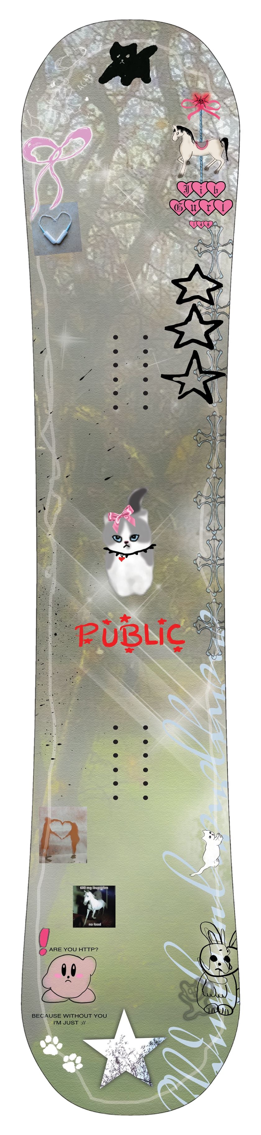 PUBLIC Jibgurl Snowboard 2026 148 