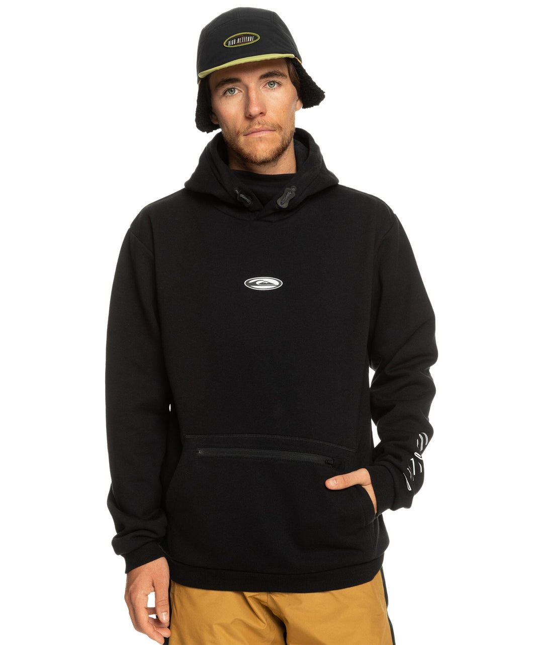Quiksilver Big Logo Tech Hoodie 