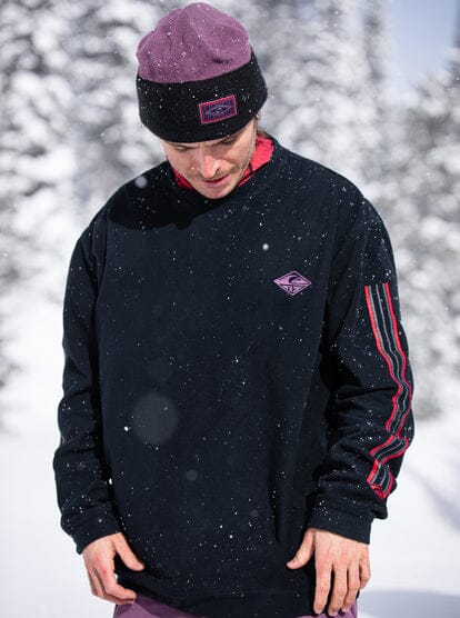 Quiksilver Flame On Fleece True Black S 