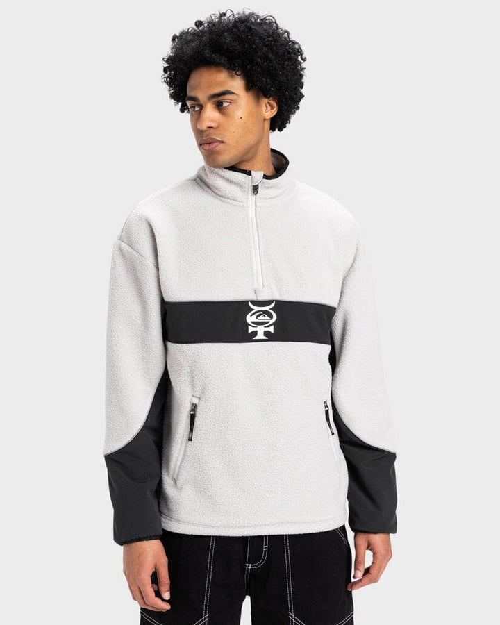 Quiksilver Mercury Sherpa Jacket Lunar Rock S 