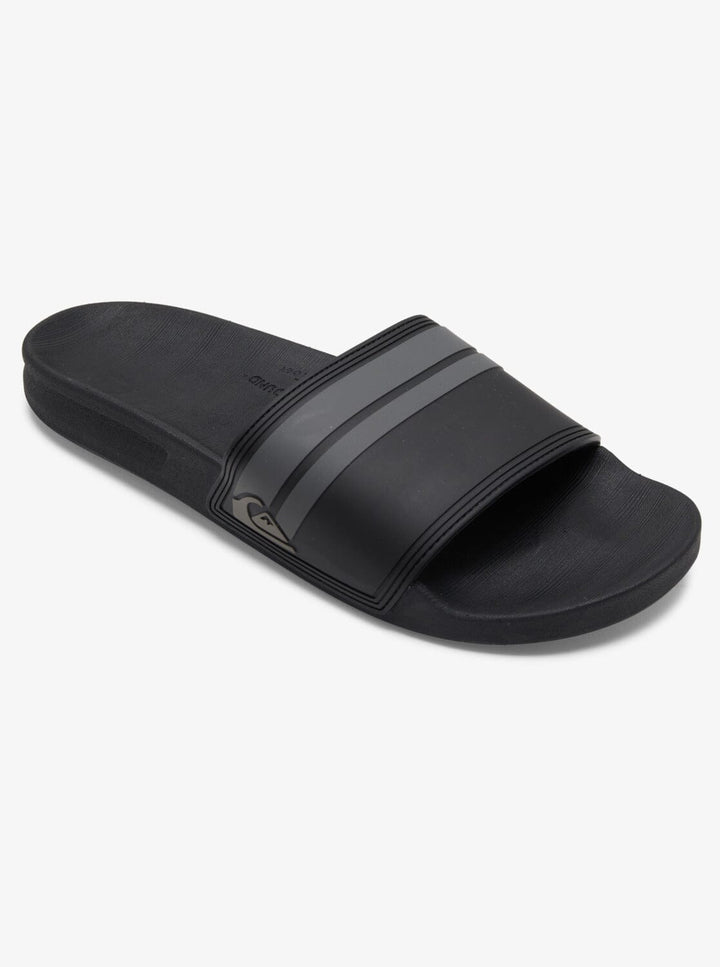 Quiksilver Rivi Slider Adjust Slides Black / Grey / Black 13 (46) 