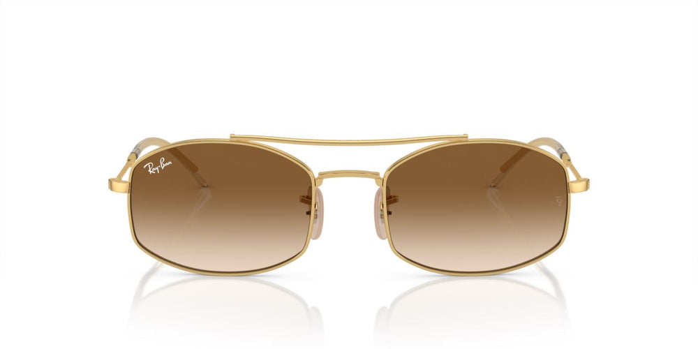 Ray-Ban 0RB3719 Sunglasses Arista / Clear Gradient Brown- Large 