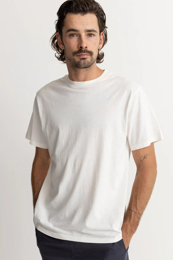 Rhythm Classic Vintage T-Shirt Vintage White S 