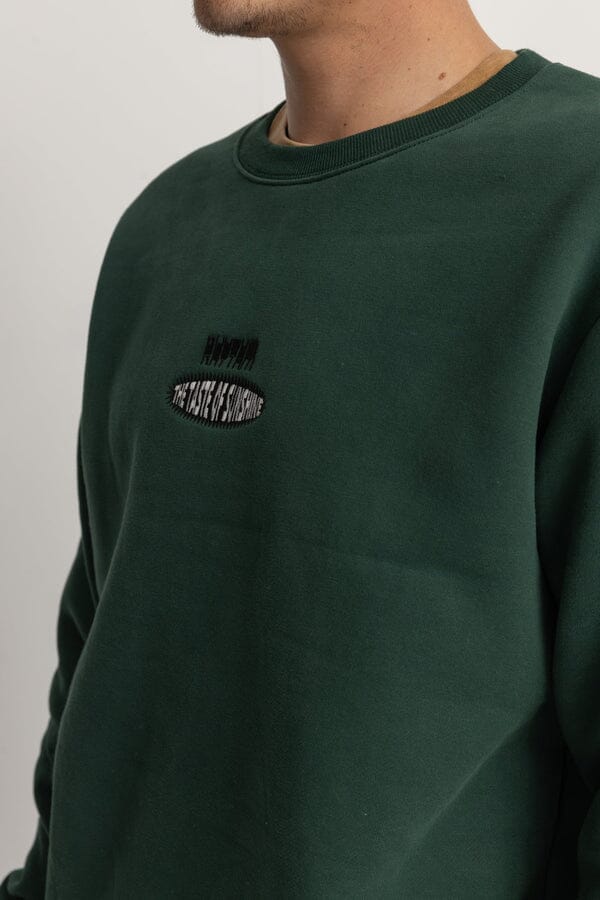 Rhythm Embroidered Fleece Crew 