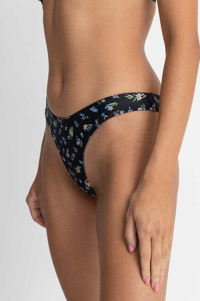 Rhythm Fleur Floral Underwire Hi Cut Bikini 