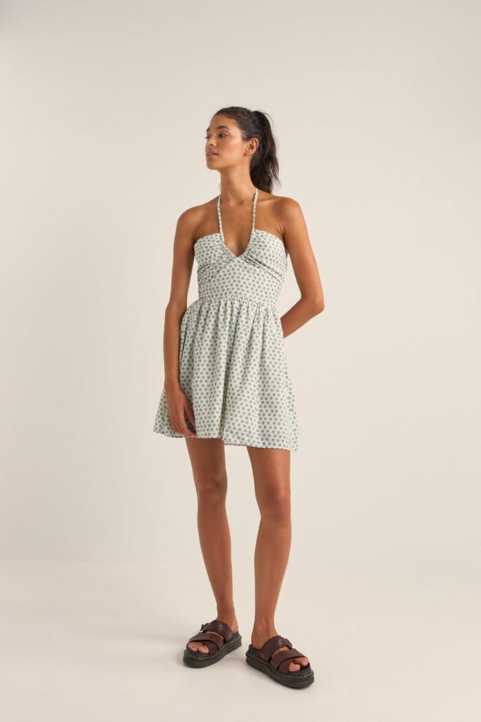 Rhythm Harper Halter Mini Dress 