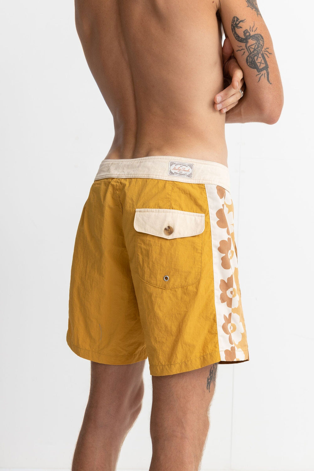 Rhythm Heritage Floral Trunk Boardshorts 