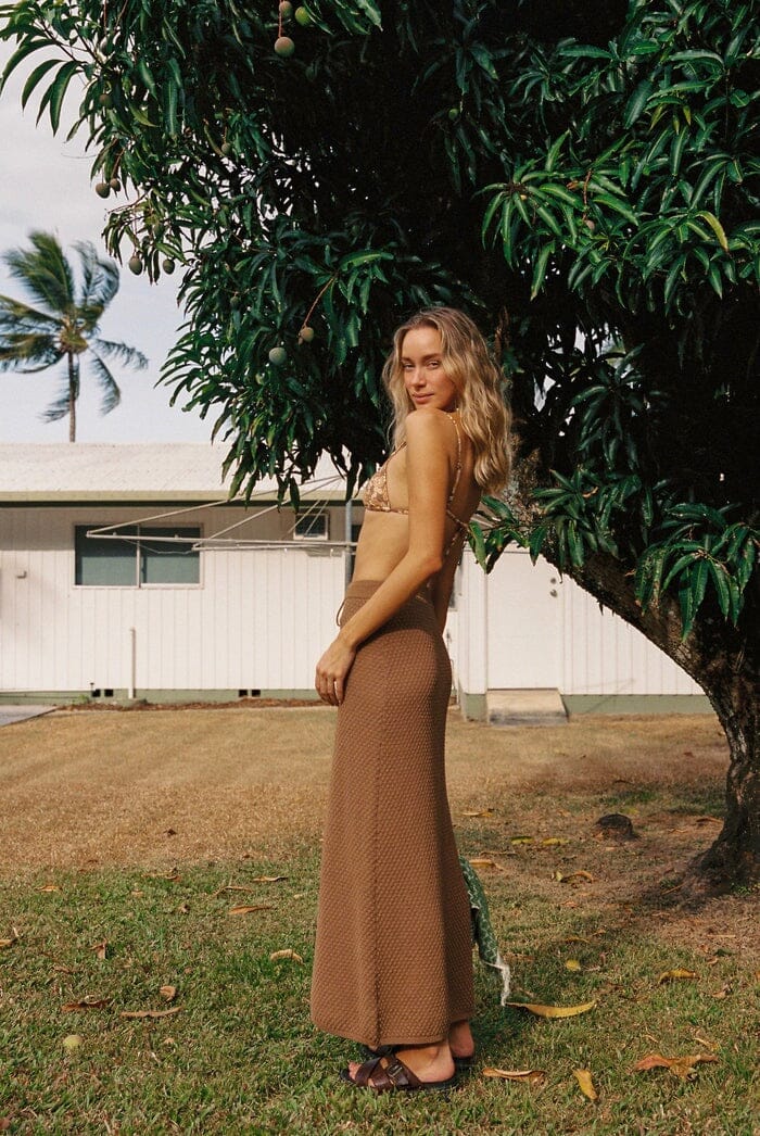 Rhythm Jossie Knit Maxi Skirt 