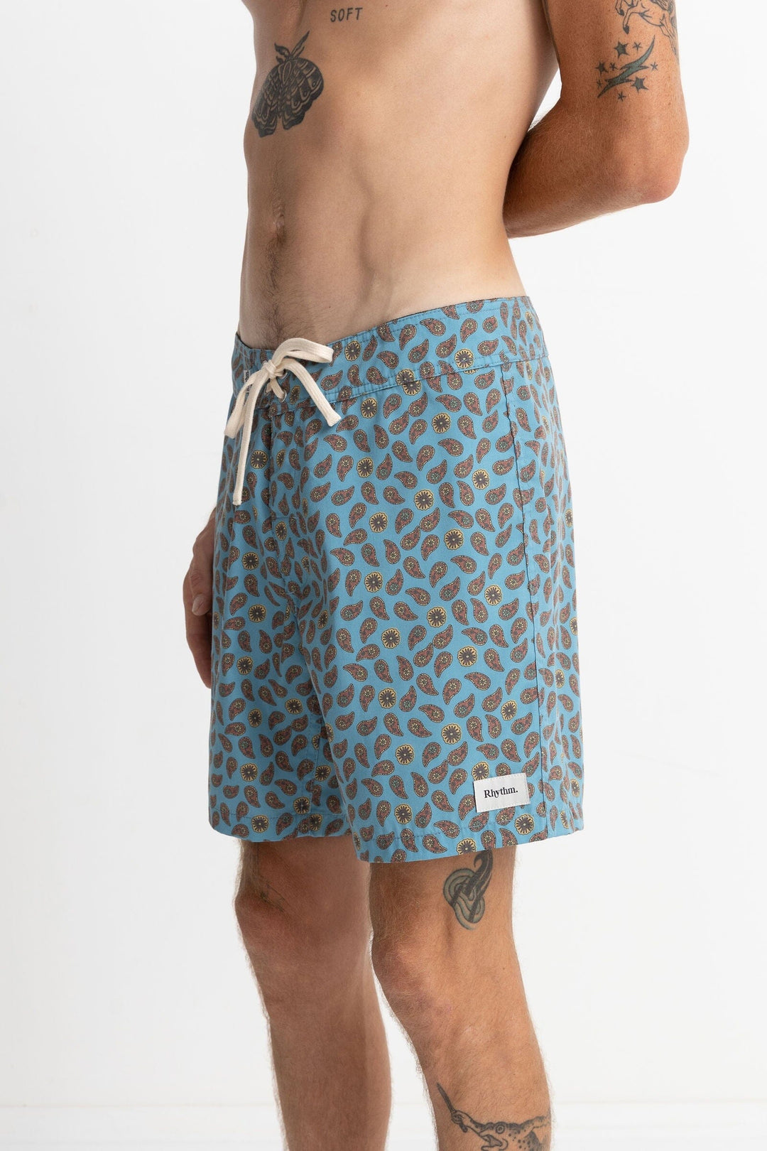 Rhythm Micro Paisley Trunk Boardshorts 