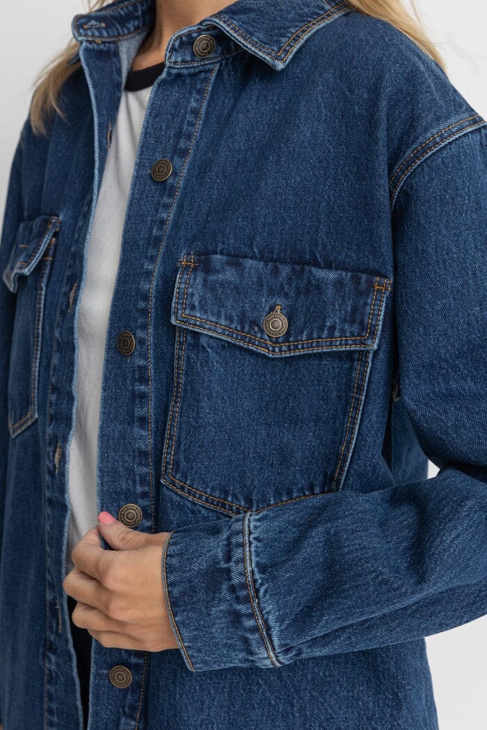 Rhythm Oversized Denim Shacket 
