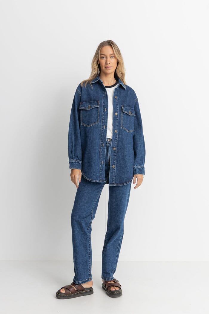 Rhythm Oversized Denim Shacket 