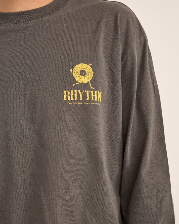 Rhythm Record Vintage Long Sleeve T-Shirt 