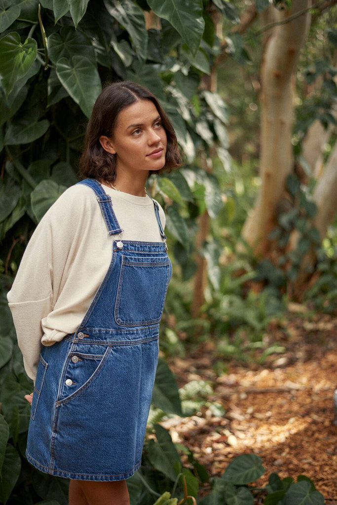 Jean overall skirt value online