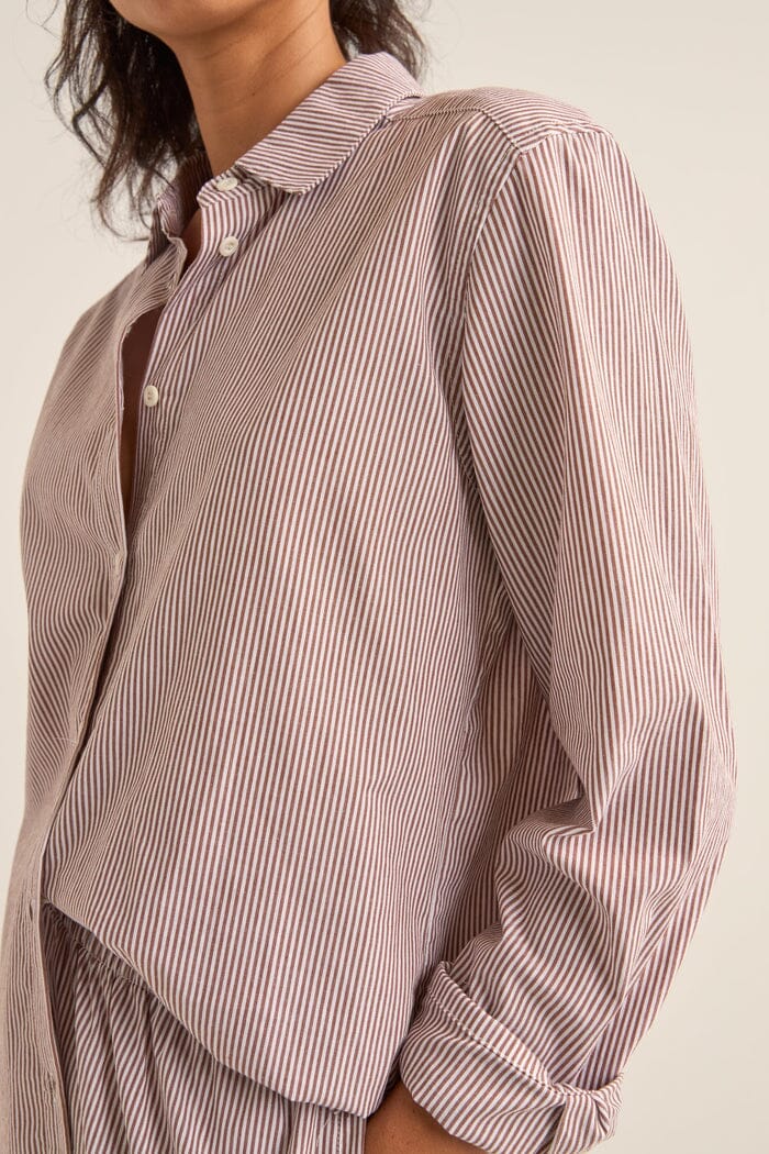 Rhythm Zephyr Stripe Beach Shirt 