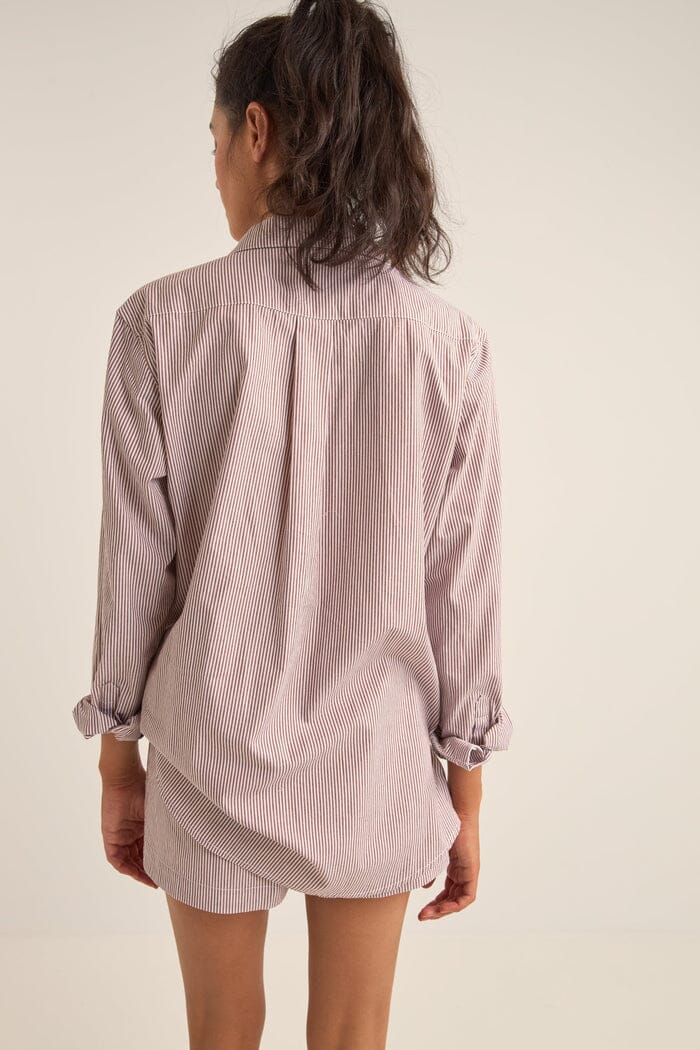 Rhythm Zephyr Stripe Beach Shirt 