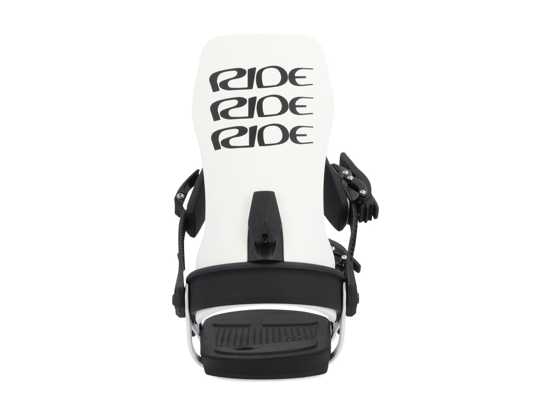 Ride A-6 Snowboard Bindings 2025 White M 
