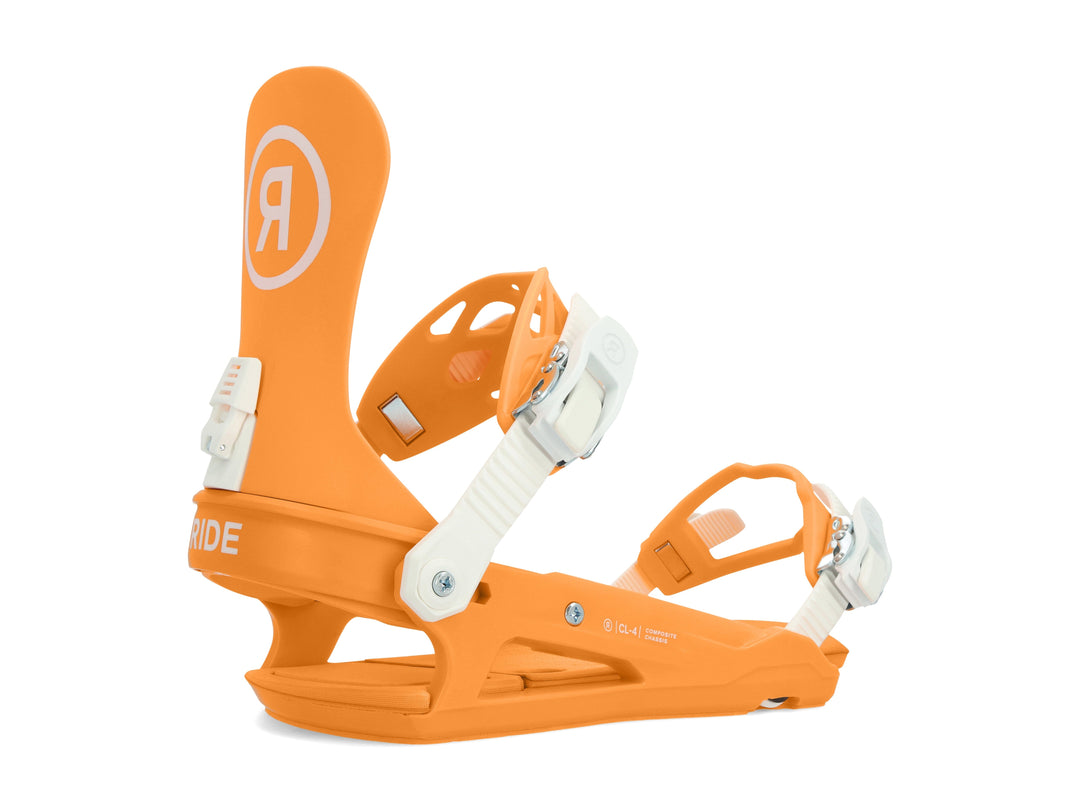 Ride CL-4 Snowboard Bindings 2024 Papaya S 