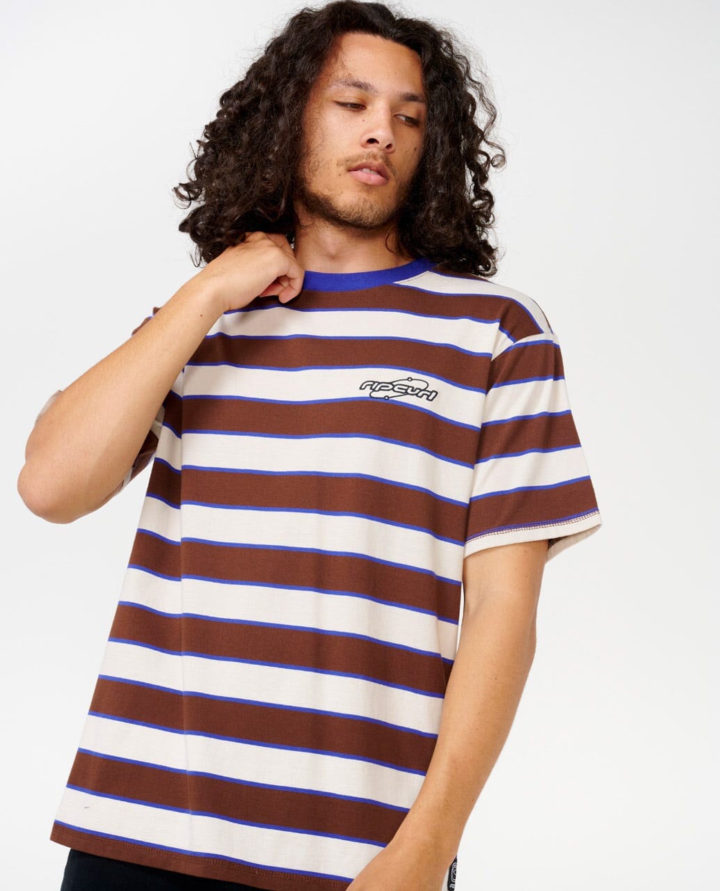 Rip Curl Archive Supercomp Stripe T-Shirt 