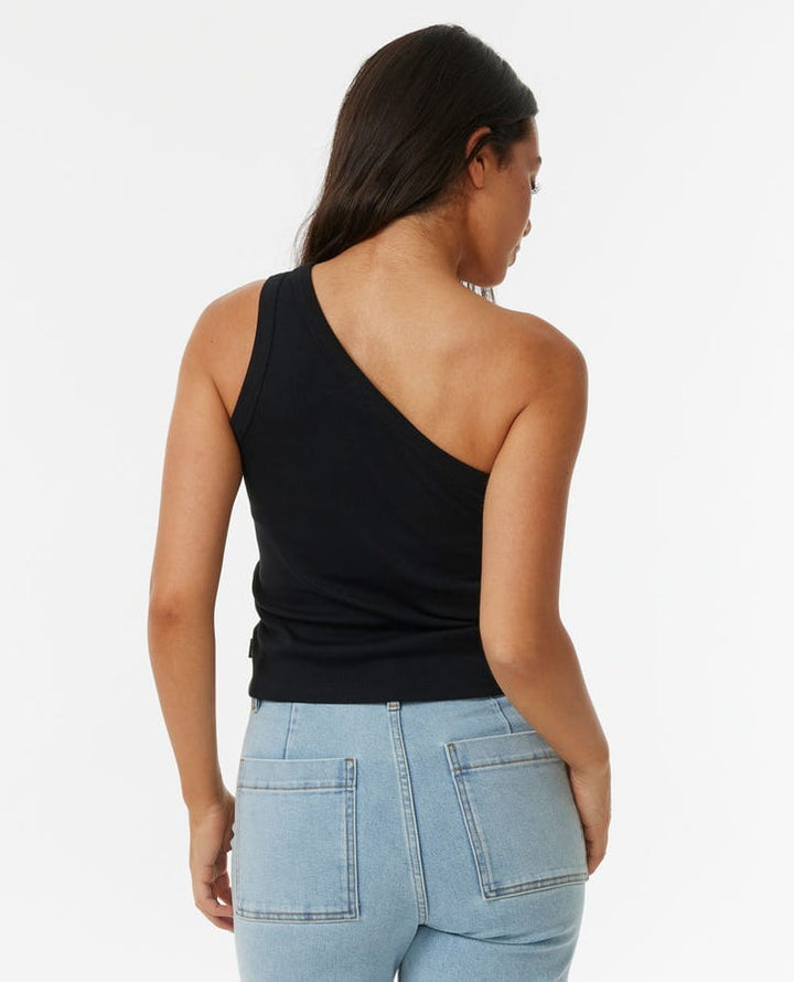 Rip Curl Asymmetrical Ribbed Tank 