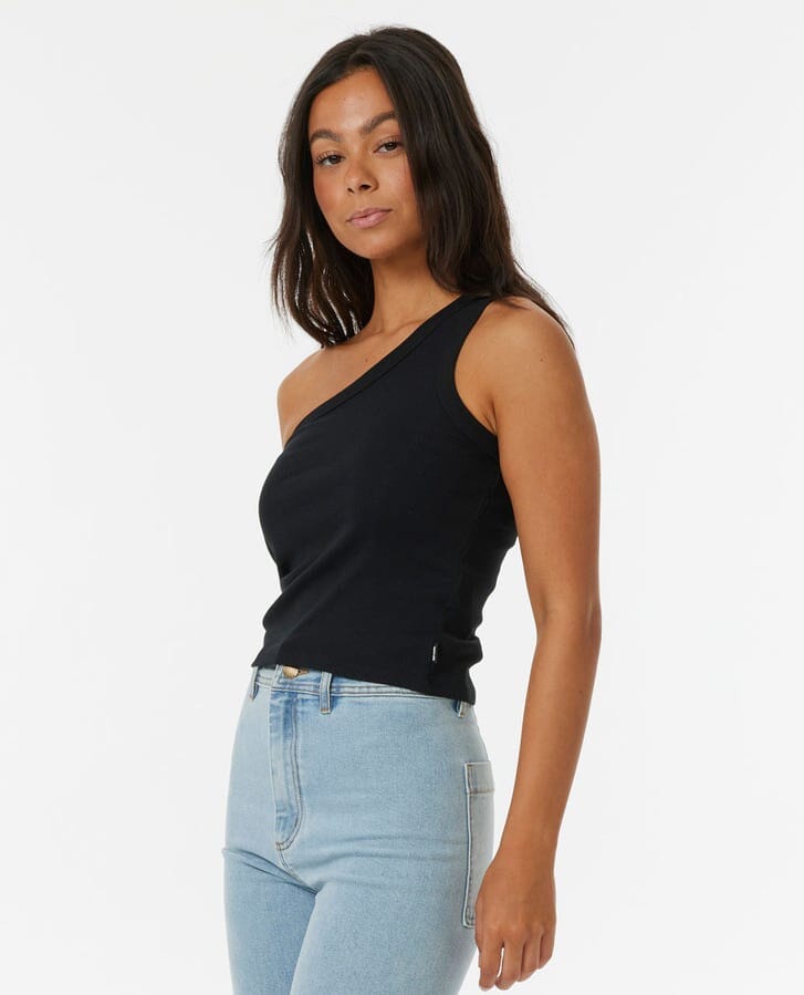 Rip Curl Asymmetrical Ribbed Tank 