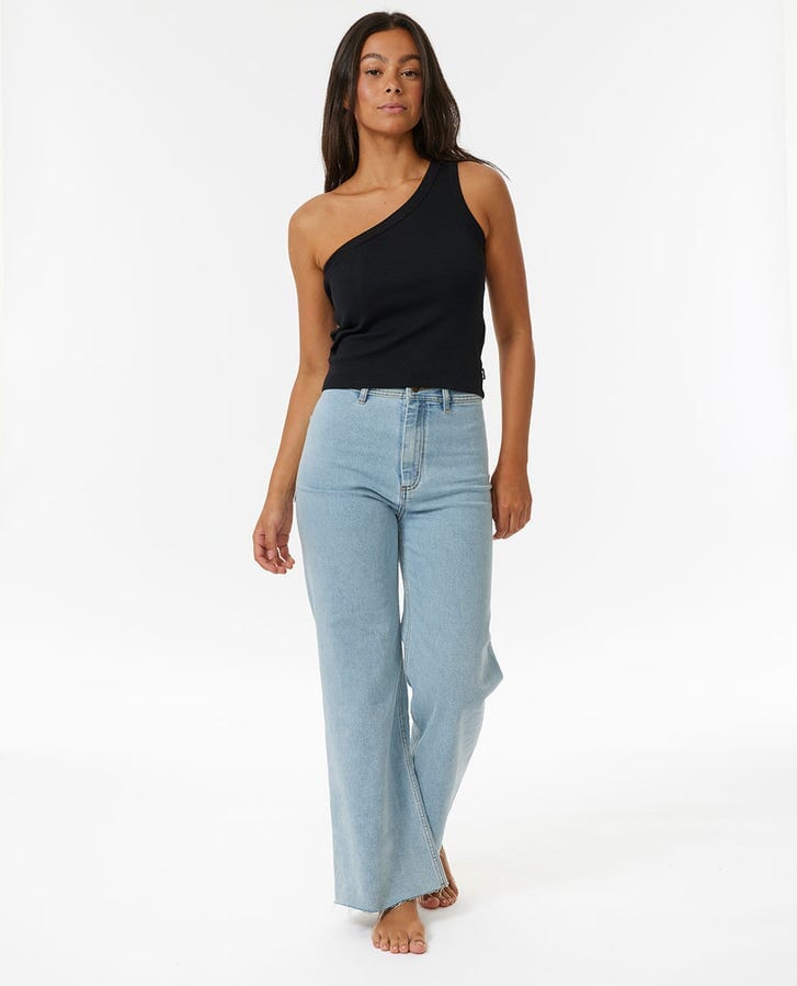 Rip Curl Asymmetrical Ribbed Tank 