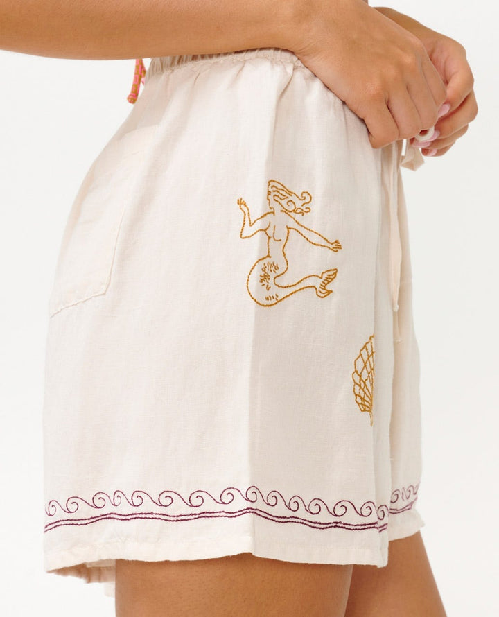 Rip Curl Beach Party Embroidered Shorts 