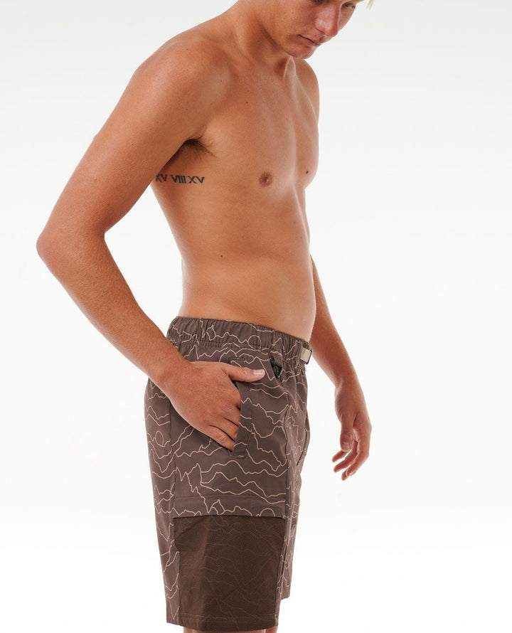 Rip Curl Boardwalk Search Cargo Volley 19" Shorts 