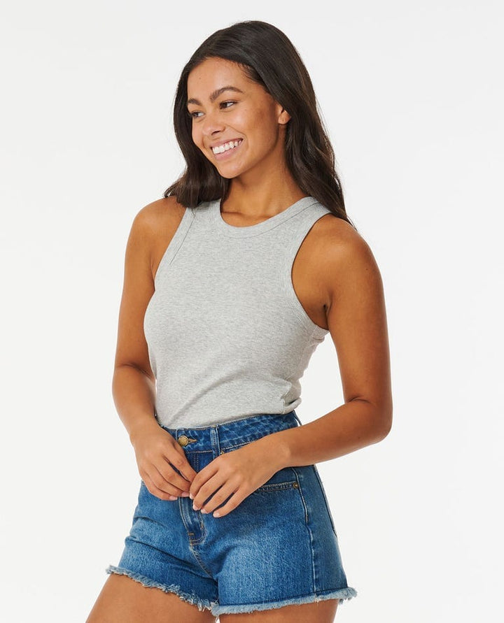 Rip Curl Classic Ribbed Tank Top 
